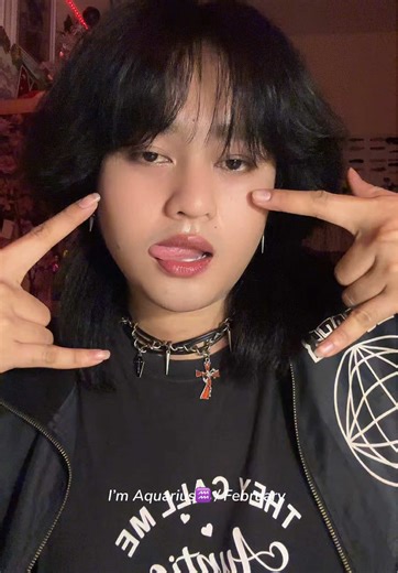 Hello I’m Aquarius♒️ / February🖤 #fyp #foryou #leangroza #zodiacsigns #aquarius