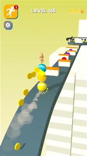 ALL Levels Stack Rider 🎱🏃‍♂️🏃‍♀️🏃‍♂️🎱 - Gameplay Walkthrough #Shorts #StackRider #Androidgameplay