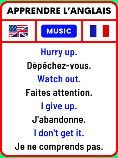 Apprendre l'anglais avec la Musique 🇬🇧