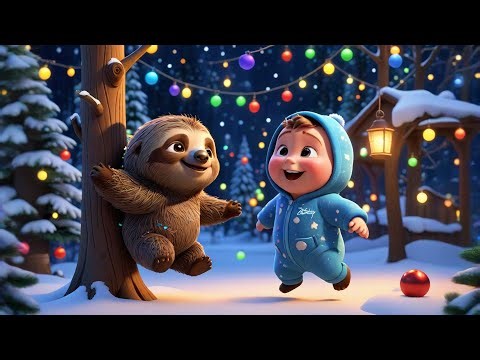 Christmas Stars and Sloth | Nursery Rhymes for Kids | Baby Songs and Holiday Fun