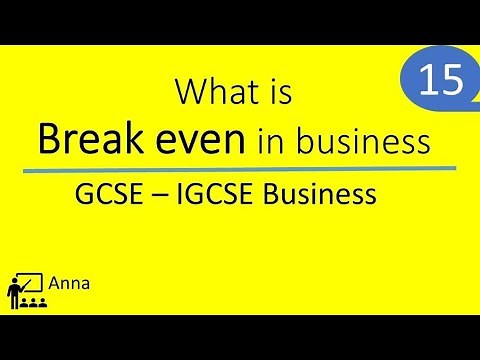 Break even GCSE Business Revision