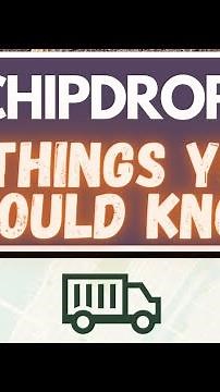 Before you order a CHIPDROP: 6 Crucial Insights for Beginners!"