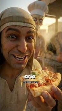 La Pizza Moderne Débarque en Égypte antique — Leur Réaction Est Incroyable😦 #shorts