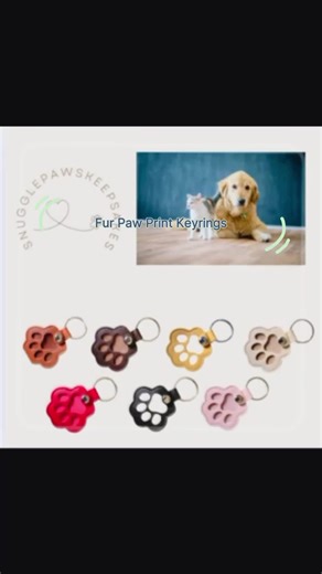 SnugglePawsKeepsakes Fur Paw Print Memory Keyrings in Assorted Colors for Pet Lovers #keychain #dogproducts #petparent #everypawpets #lizardkeychain #petproduct #dogcollar #legoheartkeychain #diykeychain #smallpetessentials