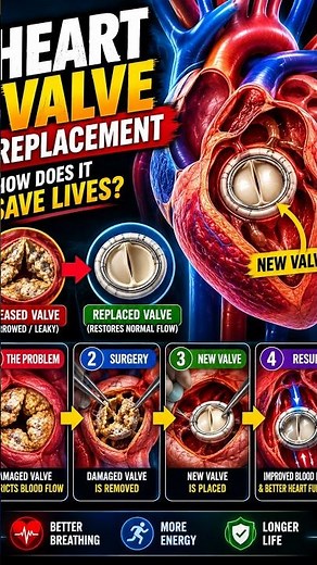 How Is a Heart Valve Replaced? ❤️ | TAVR Heart Valve Replacement Explained in 3D