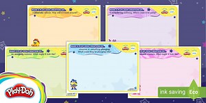 Play-Doh: Building Tier 2 Vocabulary Mats