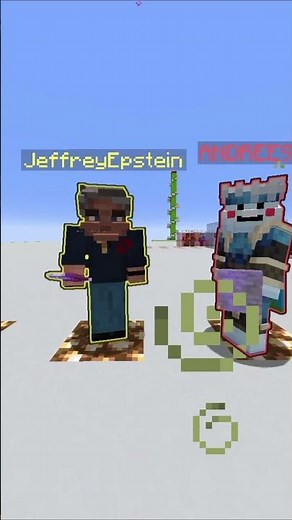 Jeffrey Epstein in Minecraft 😈 #minecraft