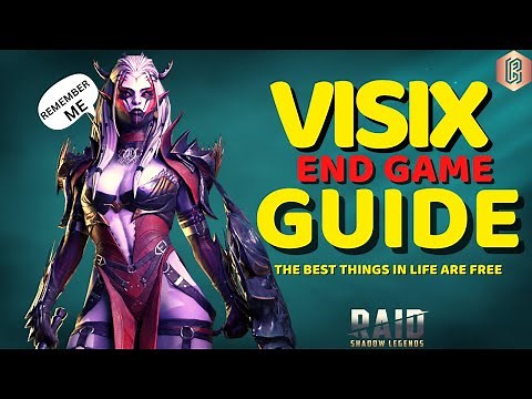 Visix the Unbowed Complete End Game Guide | Best Builds & Masteries | Raid: Shadow Legends