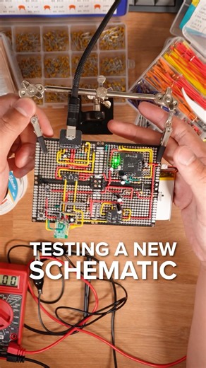 PCB Prototype Testing #pcbdesign #engineering #electronics #engineeringstudent