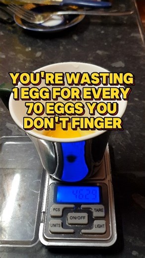 Simple trick to save big #eggs #cooking #chef