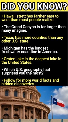 America Facts That Will Change What You Know 🇺🇸😳 #USAFacts