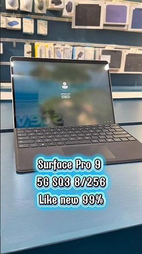 Surface Pro 9 5G SQ3 8GB 256GB #surfacehcm #surfacepro9 #surface #pro95g #surfacepro