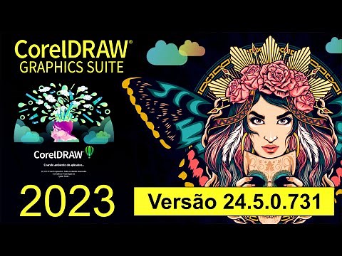 Como baixar e instalar o CorelDRAW 2023 (v24.5.0.731) - Português - Instalação Via Acesso Remoto