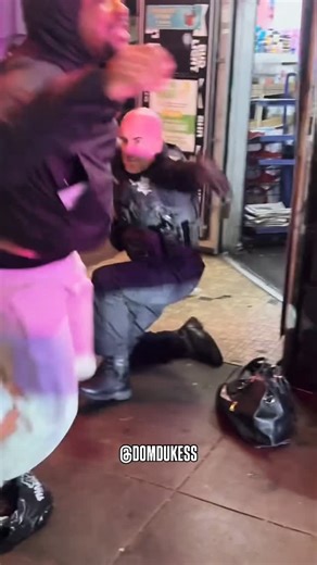 Dom Dukes on Instagram: "Everything is fun and games until you slipping like you fighting in the rain 🤔😩, drop that badge and watch me whip that ssa 😂😂😂😂 @domandfriendspodcast"