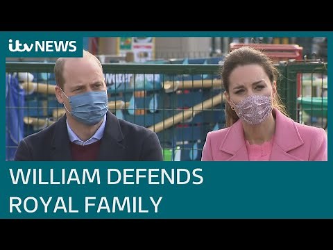 Prince William says royals 'not a racist family' after Harry and Meghan interview | ITV News