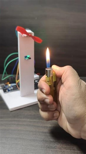 Arduino Flame Sensor Fire-Fighting Project | DIY Automatic Fire Extinguisher Demo