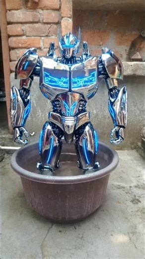 "Transformer 🤖 in Real Life? | Amazing Water VFX Magic ✨"