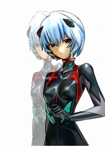 Chat should I watch Evangelion #reiayanami#evangelion #foryou #webcore #speedpaint