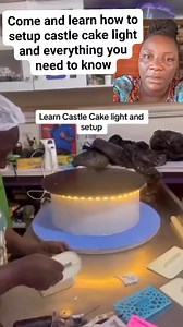 38K views · 1.1K reactions | Come and learn how to setup castle cake light and everything you need to know | Irresistiblecake joybunmi | Facebook
