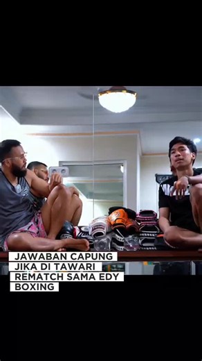 Yang menang ditanyain ada kemajuan aoa ngga @edy_boxing 😹 #fyp #edyboxing #capung #boxing #nangis