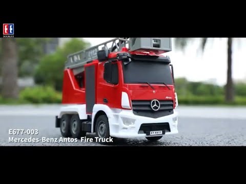 Mercedes Benz Antos RC Fire Truck | Double E Toys E677