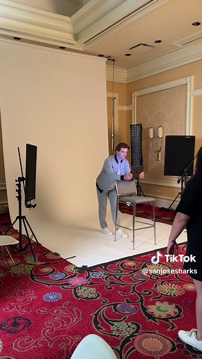 24 hours in Vegas. 🎬📸🎥 #nhl #sharks #macklincelebrini | macklin celebrini