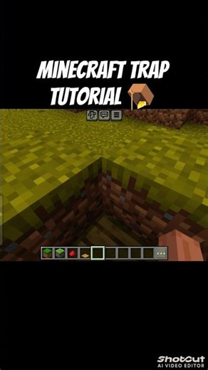 Minecraft tik tok build hack #gaming #minecraft #trap #tutorial 🪤