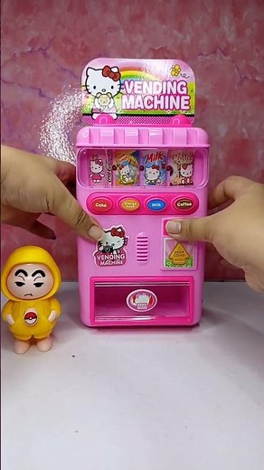 satisfying & unboxing review hello kitty mini vending machine