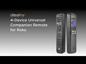46454: UltraPro 4-Device Universal Companion Remote for Roku