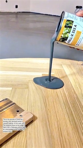 Bold Gray Wood Floor Transformation – Applying Pallmann Pall-X 333 | Satisfying Parket Refinishing