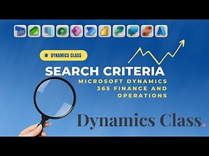 Search criteria [Item/Customer Search] in Microsoft Dynamics 365 Finance and Operations