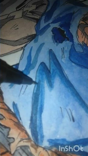 Goku drowing in #anime #hiphop