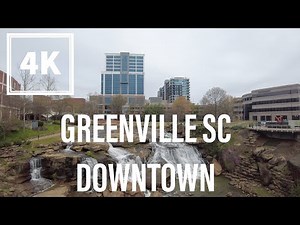 A Hidden Gem!! Greenville SC (4K) Walking Tour