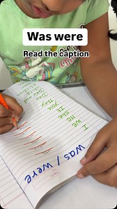 Was were helping verbs • “Was” is used with singular subjects (I, he, she, it). • Example: “He was at the store.” • “Were” is used with plural subjects (we, you, they) and with the singular “you.” • Example: “They were happy.” • Example: “You were there.” #phonics #jollyphonics #waswere #waswerebeen #helpingverbs | Genius Phonics and Grammar Classes