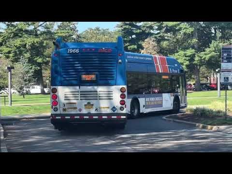 NICE Bus: 2017 New Flyer XN60 1966 Doing Operator Training at Nassau Community College