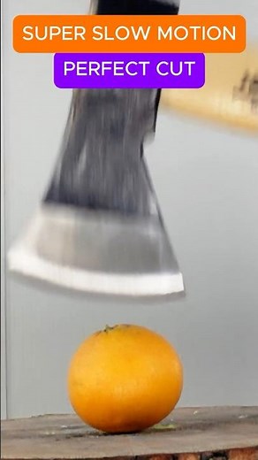 PERFECT CUT SUPER SLOW MOTION - 4000fps AX CUT