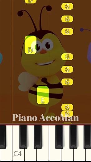 🎹 Never Stop Dancing - Boogie Bugs Piano Tutorial Short | Piano AccoMan