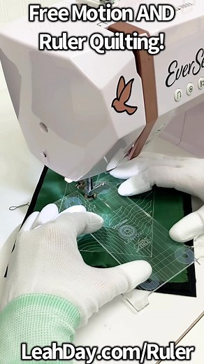 7.9K views · 126 reactions | Did you know ruler quilting is a form of...