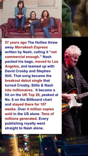 How the Hollies Nearly Shelved the Song That Made Crosby, Still and Nash Millionaires
