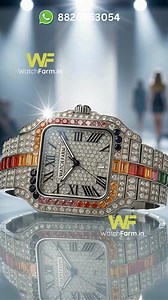 57K views · 8.4K reactions | India ka sabse  luxury rainbow watch – ab sirf Watch Farm par. Full diamond shine, rainbow stones, heavy quality, 1-year warranty & cash on delivery all over India. Pure India mein yeh model sirf Watch Farm ke paas hai. Limited stock – order before it’s gone! | Watch Farm | Facebook