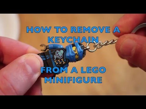 How To Remove A Keychain From A Lego Minifigure