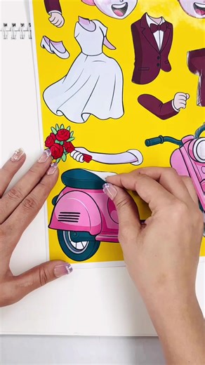 Italian Brainrot Sticker Book Diy #reels #viral #fbreelsfypシ゚ #relaxing #asmr #satisfying | Sticky Paper Craft