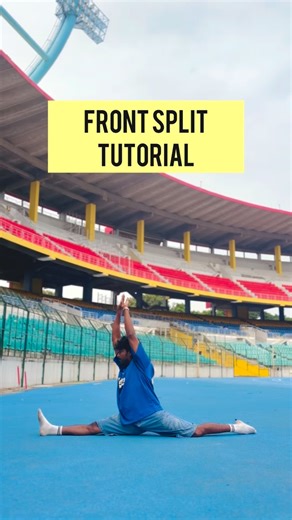 Kevin Shyam on Instagram: "Do follow @kevin_shyam for more tutorials How to do front split/ front split tutorial #frontsplit #tamil #tutorial #antigravity #sunday"