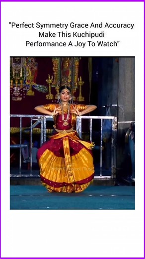 Elegant Flow And Precise Symmetry Make This Kuchipudi Dance Stunning | Pragnya Thamire #icmdance