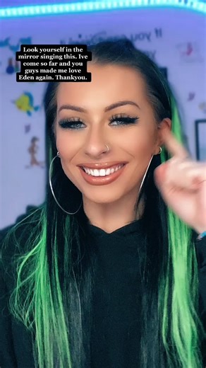 Eden Singing 'Look Yourself in the Mirror' is Heartfelt