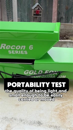 How light and portable is the Gold Fox Recon 6 Highbanker Sluice #goldrush #sluicebox #goldpanning #adventure #review #outdoors