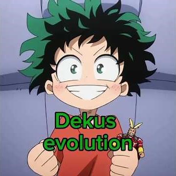 Dekus Evolution!! (First edit) #deku #mha #firsttime