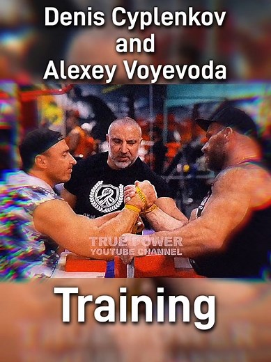 Arm Wrestling Training with Denis Cyplenkov & Alexey Voyevoda