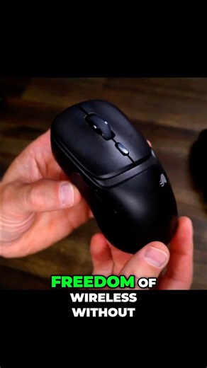 Ultimate Wireless Mouse: Never Fear Dead Batteries! #shorts