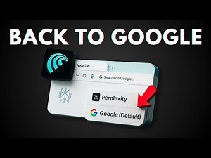 How to Use Google Search on the Perplexity's AI Comet Browser